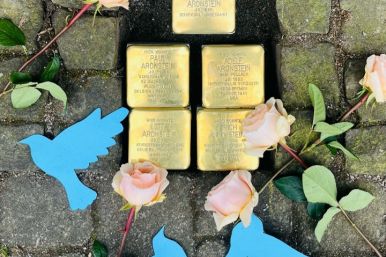 Profilschule Fürstenberg - Stolpersteinverlegung Bad Wünnenberg 2025